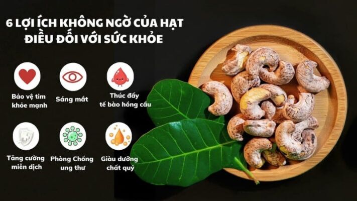 Hạt điều – món quà sức khỏe phù hợp làm quà tặng cho đối tác người nước ngoài